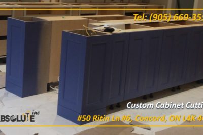 CNC Cabinet Cutting