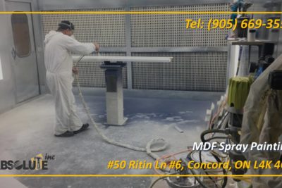 MDF Cabinet Door Spray Painting